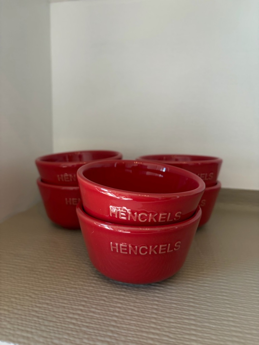 ZWILLING J.A. Henckels Red Ceramic Ramekins - Set of 4